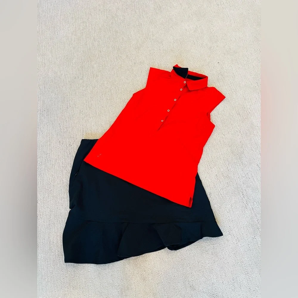 Tail Black Flounce Skort